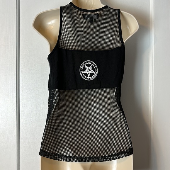 BLACKCRAFT “You Can’t Creep With Us” Mesh Tank XS - Picture 3 of 4